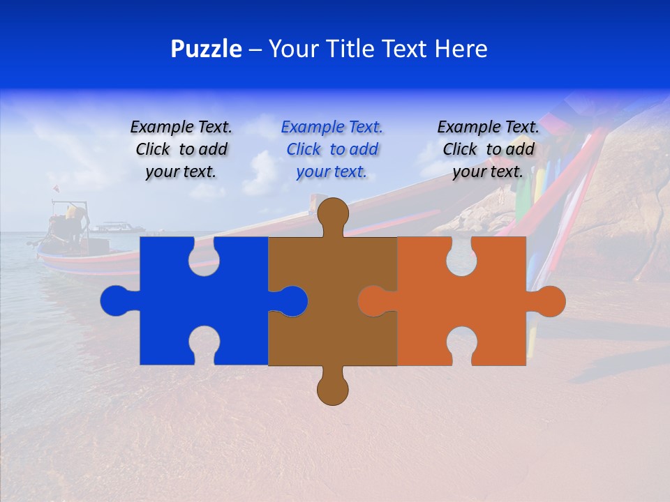 Summer Nautical Andaman PowerPoint Template