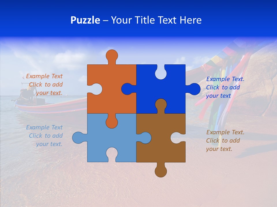 Summer Nautical Andaman PowerPoint Template