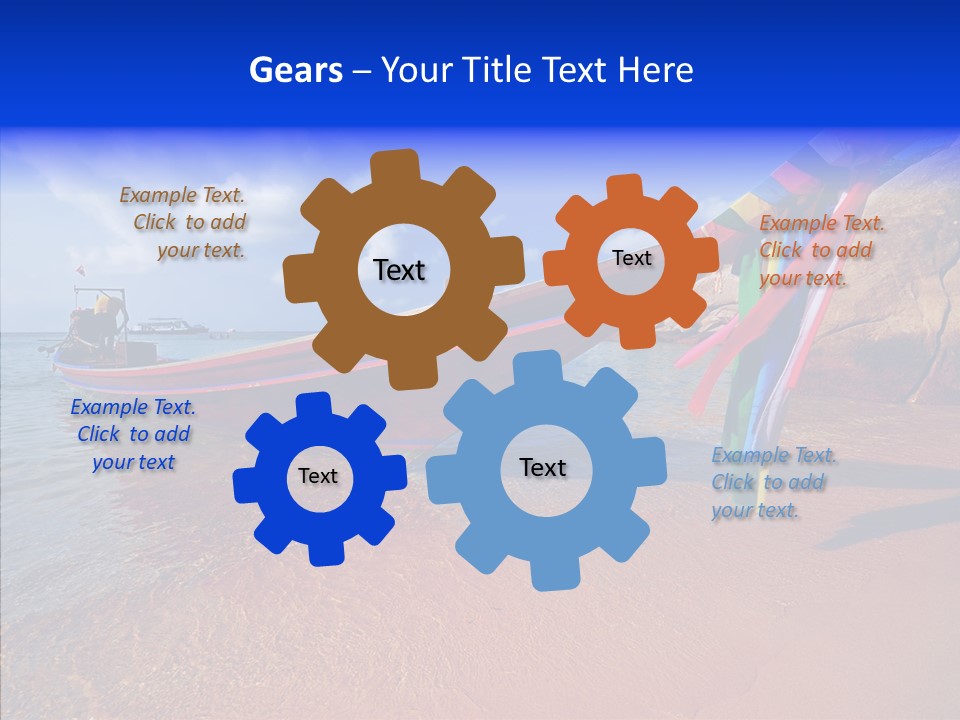 Summer Nautical Andaman PowerPoint Template