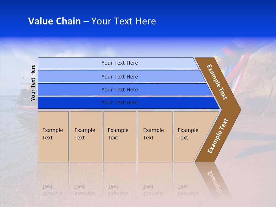 Summer Nautical Andaman PowerPoint Template