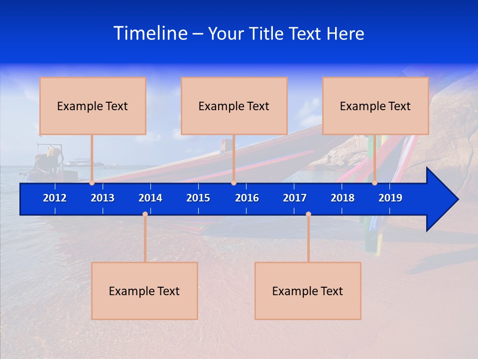 Summer Nautical Andaman PowerPoint Template