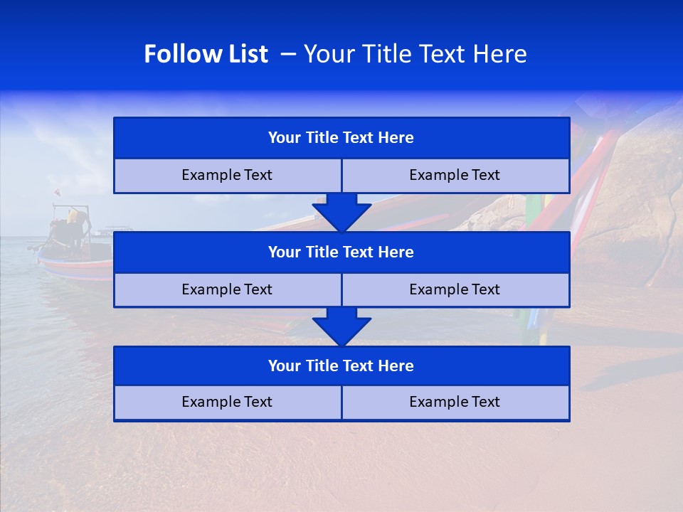 Summer Nautical Andaman PowerPoint Template