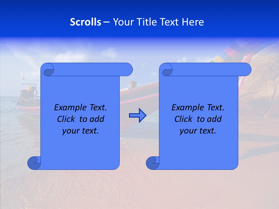 Summer Nautical Andaman PowerPoint Template
