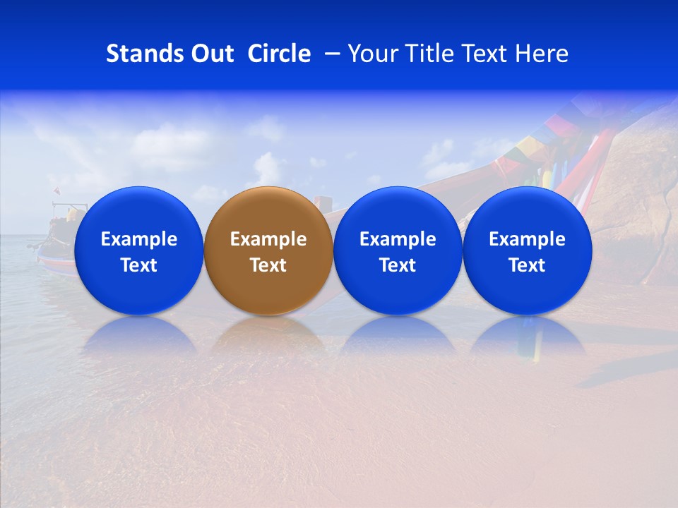 Summer Nautical Andaman PowerPoint Template