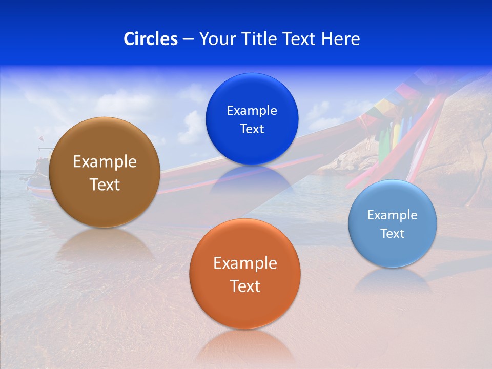 Summer Nautical Andaman PowerPoint Template