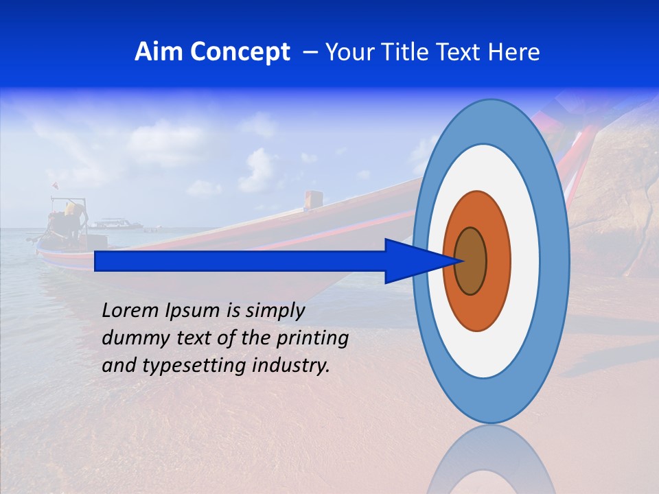 Summer Nautical Andaman PowerPoint Template