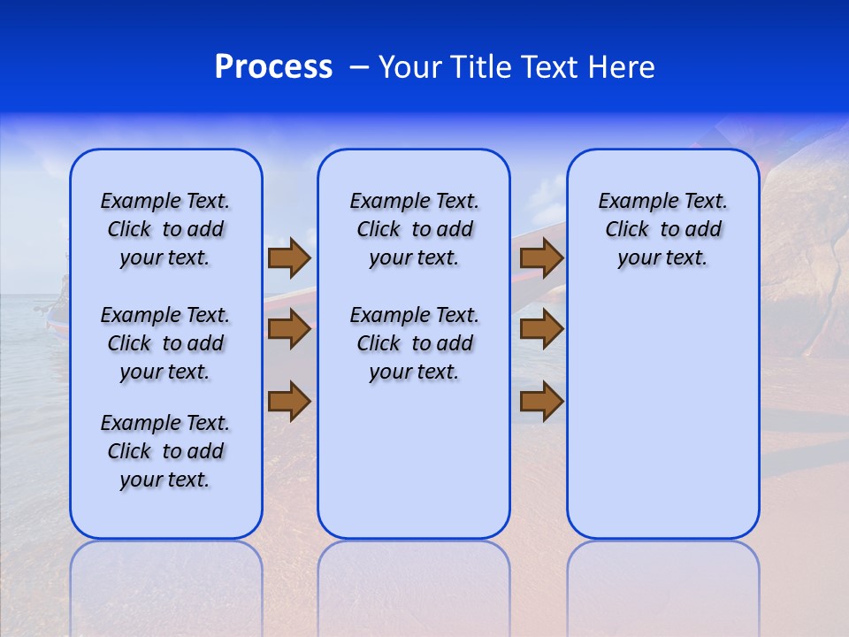 Summer Nautical Andaman PowerPoint Template