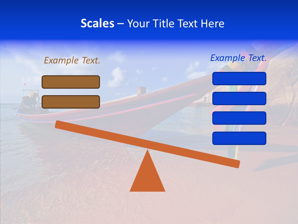 Summer Nautical Andaman PowerPoint Template