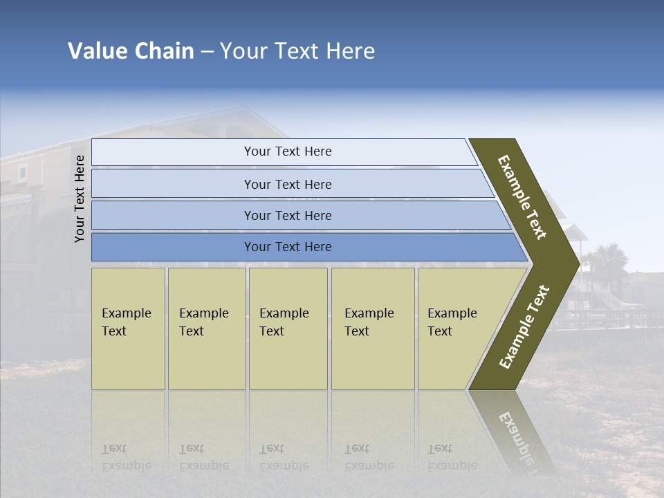 Tropical Sand Real Estate PowerPoint Template