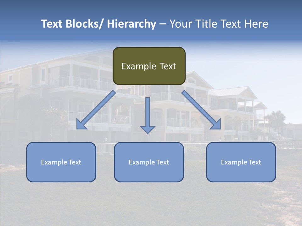 Tropical Sand Real Estate PowerPoint Template