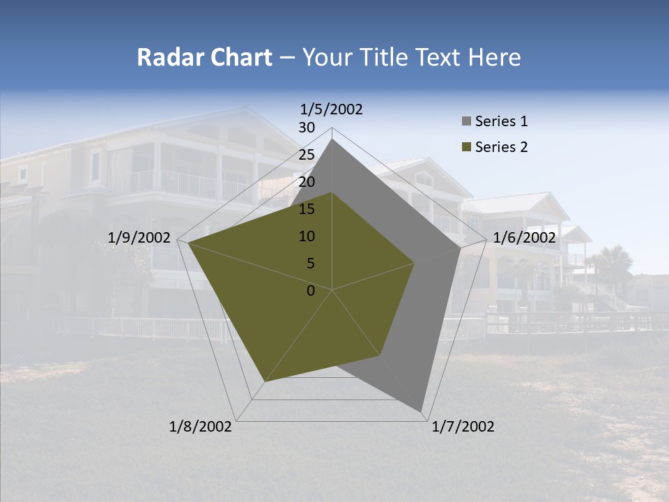 Tropical Sand Real Estate PowerPoint Template