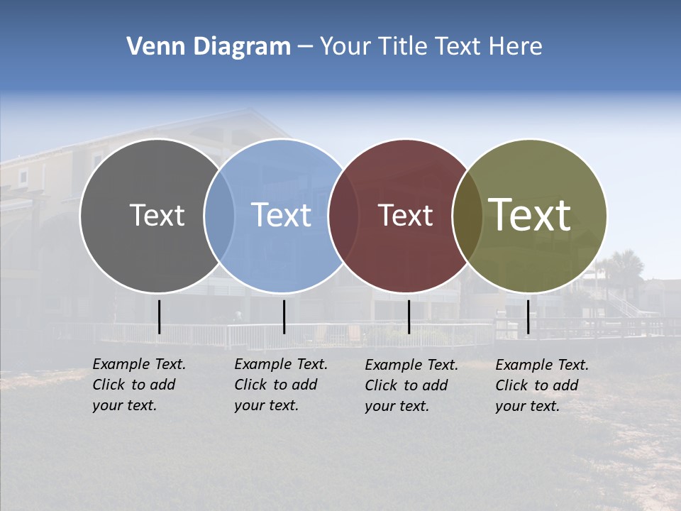 Tropical Sand Real Estate PowerPoint Template