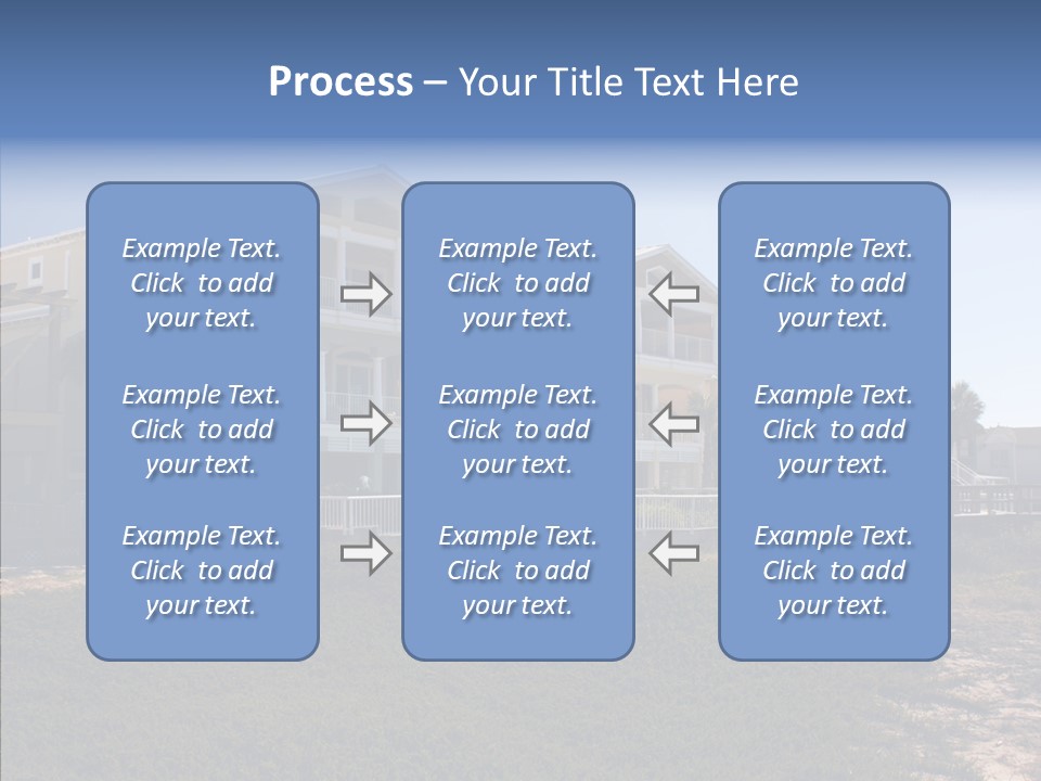 Tropical Sand Real Estate PowerPoint Template