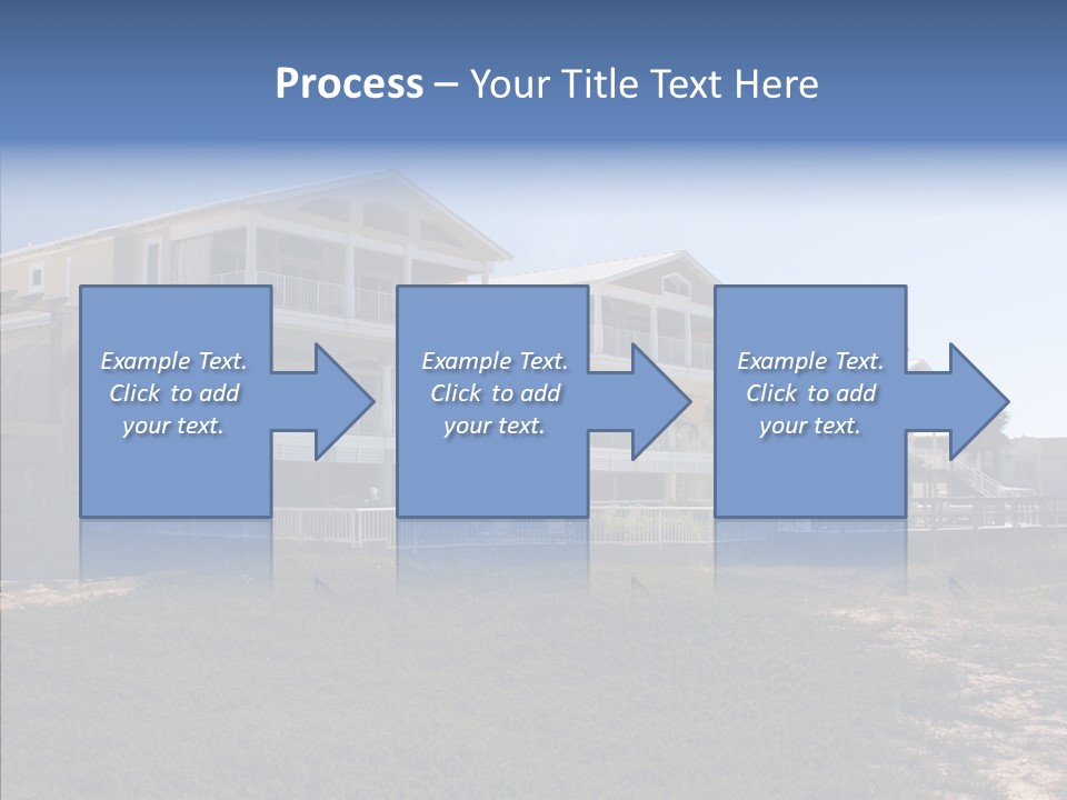 Tropical Sand Real Estate PowerPoint Template