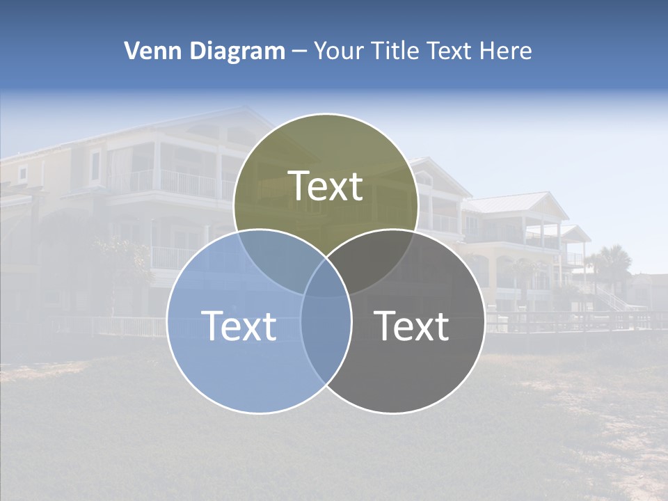 Tropical Sand Real Estate PowerPoint Template