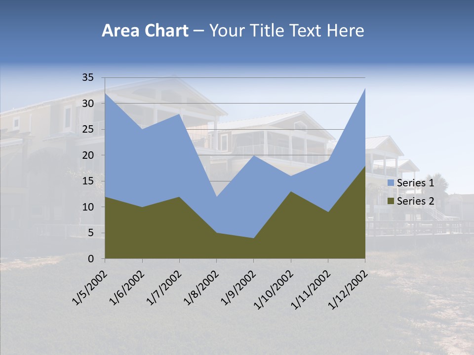 Tropical Sand Real Estate PowerPoint Template