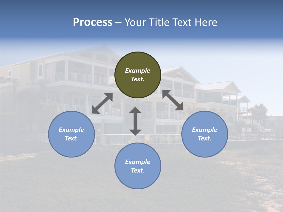 Tropical Sand Real Estate PowerPoint Template