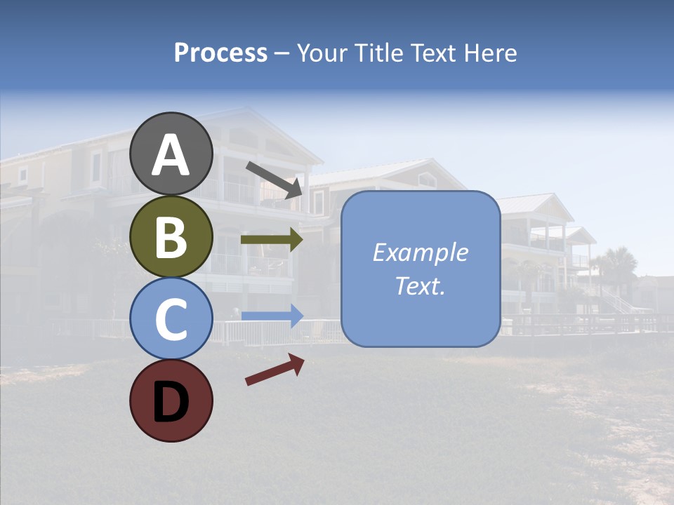 Tropical Sand Real Estate PowerPoint Template