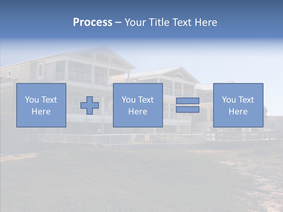 Tropical Sand Real Estate PowerPoint Template
