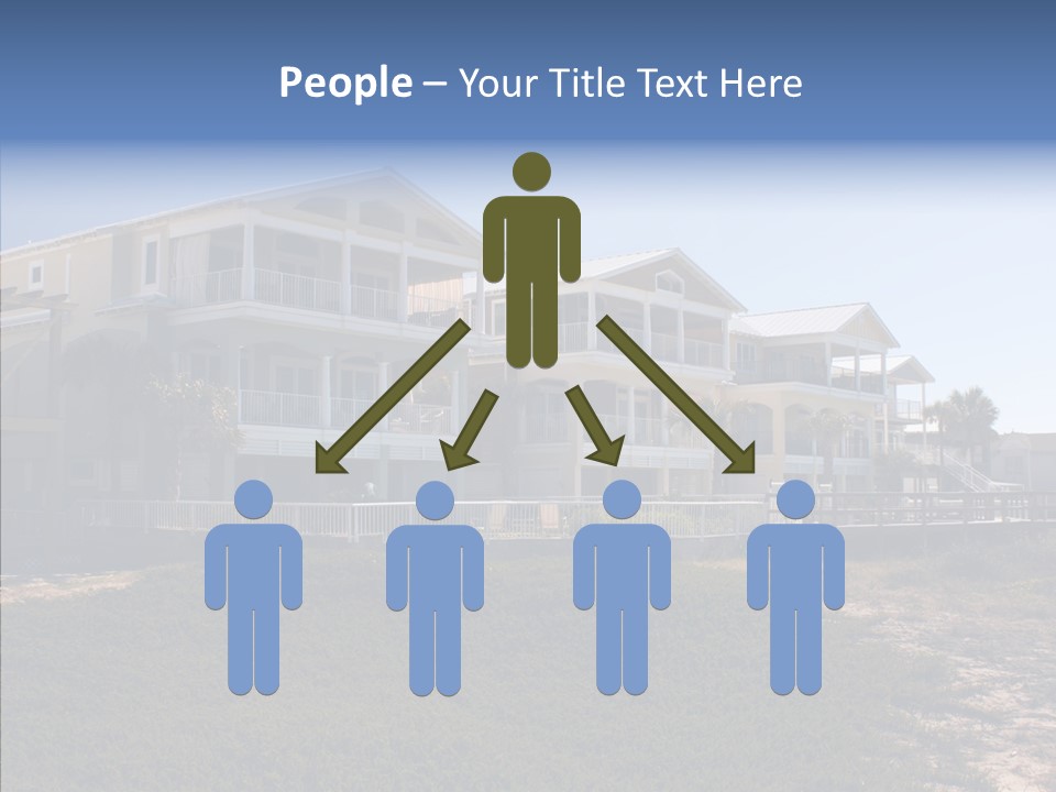 Tropical Sand Real Estate PowerPoint Template