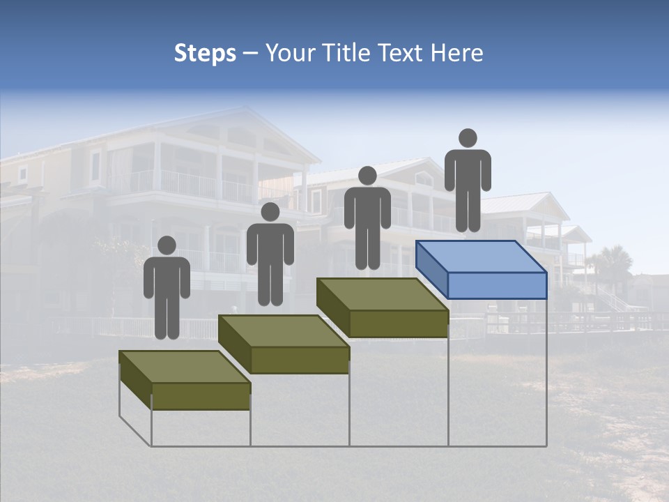 Tropical Sand Real Estate PowerPoint Template