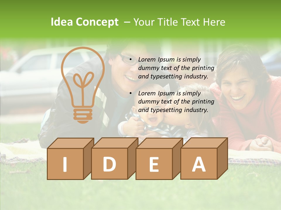 Union Togetherness Home PowerPoint Template