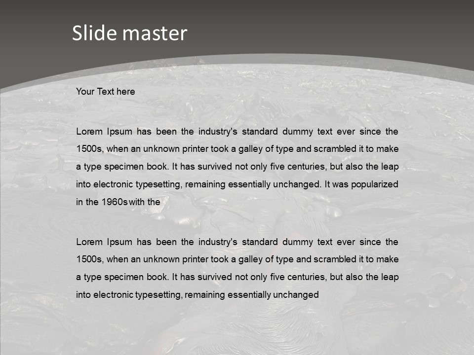 Portrait Attraction Park PowerPoint Template