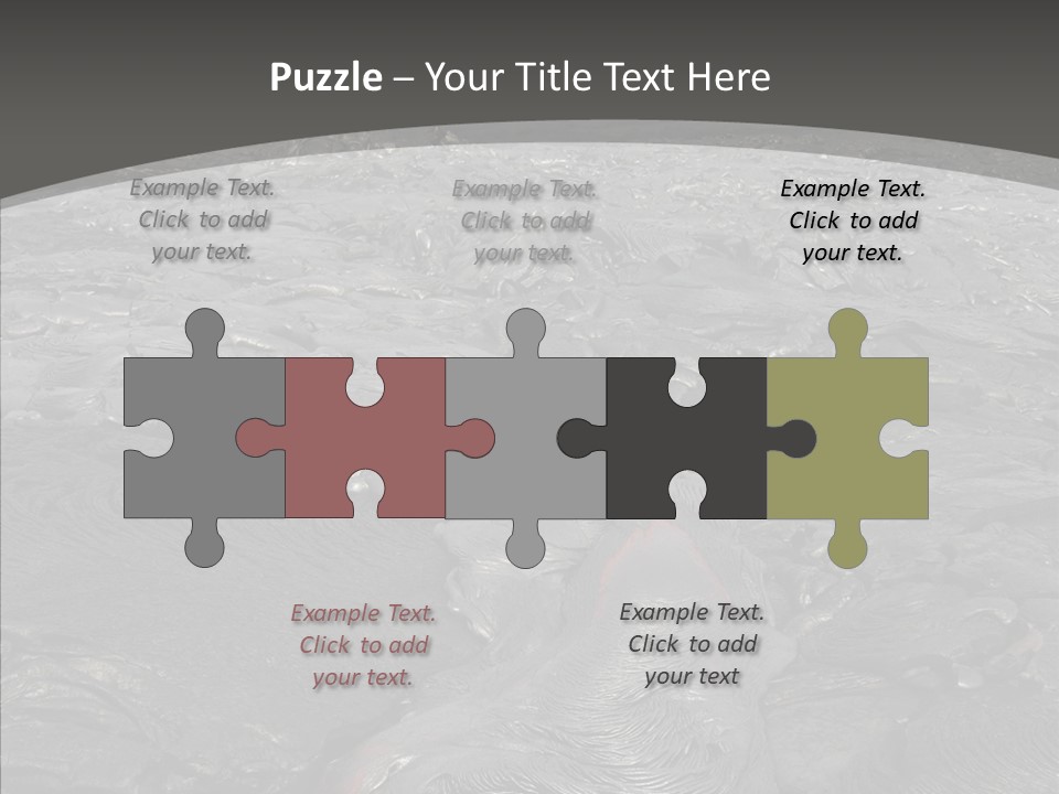 Portrait Attraction Park PowerPoint Template