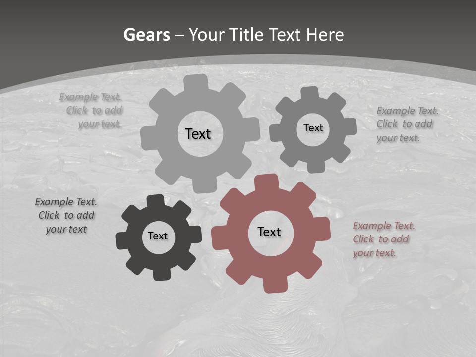 Portrait Attraction Park PowerPoint Template