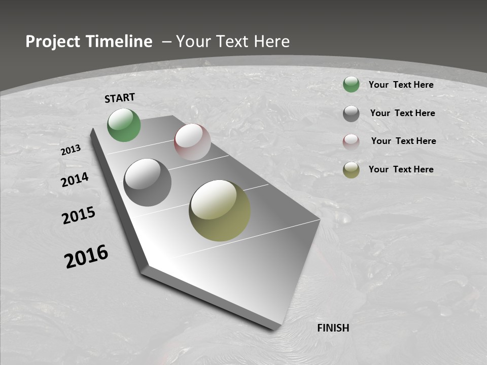 Portrait Attraction Park PowerPoint Template