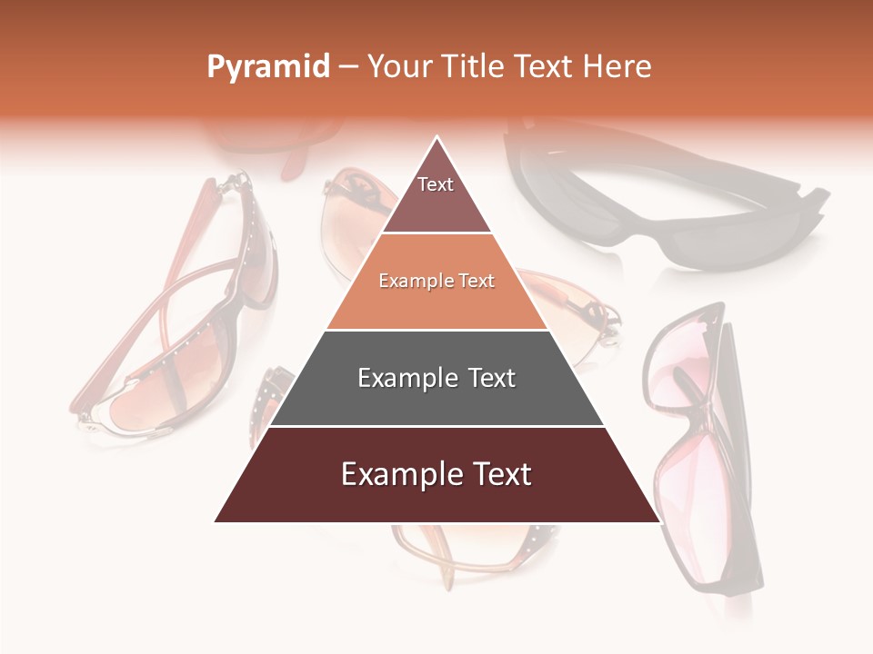 Closeup Background Eyewear PowerPoint Template