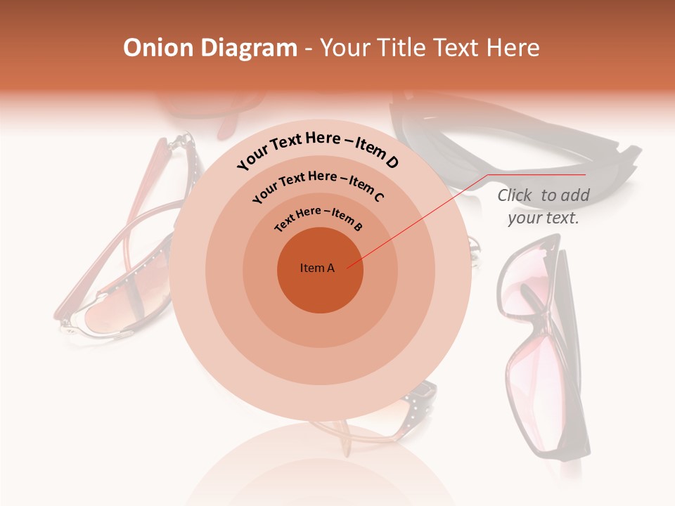Closeup Background Eyewear PowerPoint Template