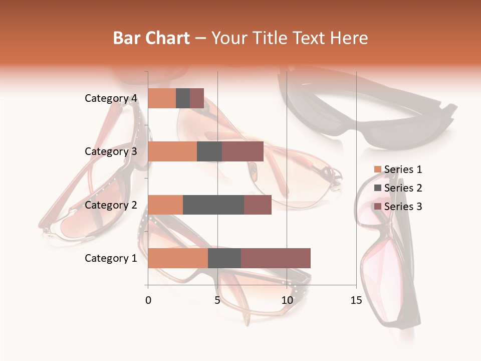 Closeup Background Eyewear PowerPoint Template