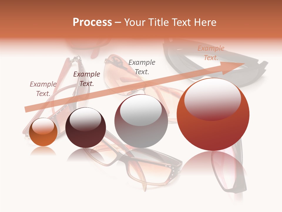 Closeup Background Eyewear PowerPoint Template