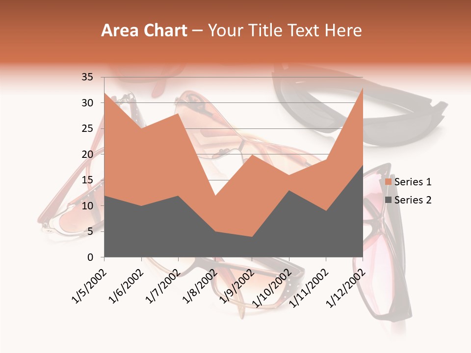 Closeup Background Eyewear PowerPoint Template