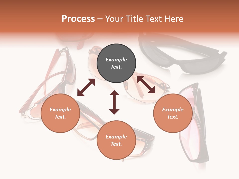 Closeup Background Eyewear PowerPoint Template