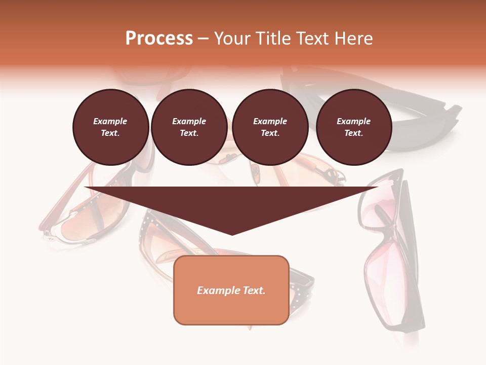Closeup Background Eyewear PowerPoint Template