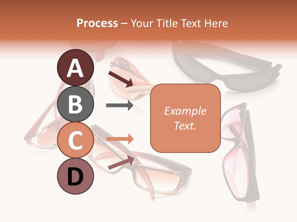 Closeup Background Eyewear PowerPoint Template