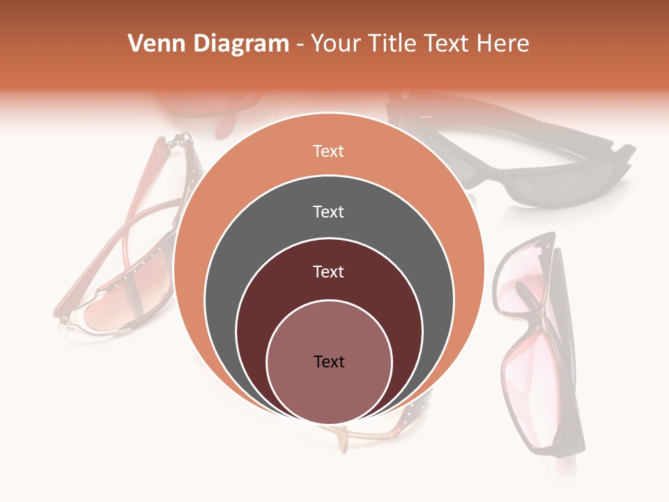 Closeup Background Eyewear PowerPoint Template