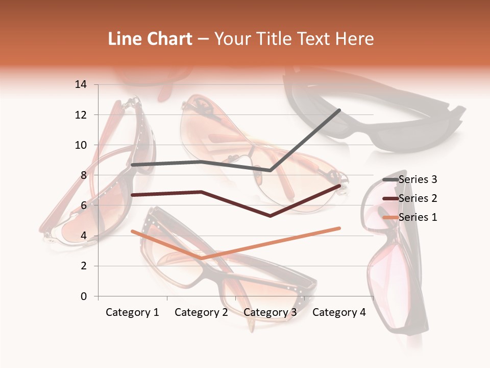 Closeup Background Eyewear PowerPoint Template