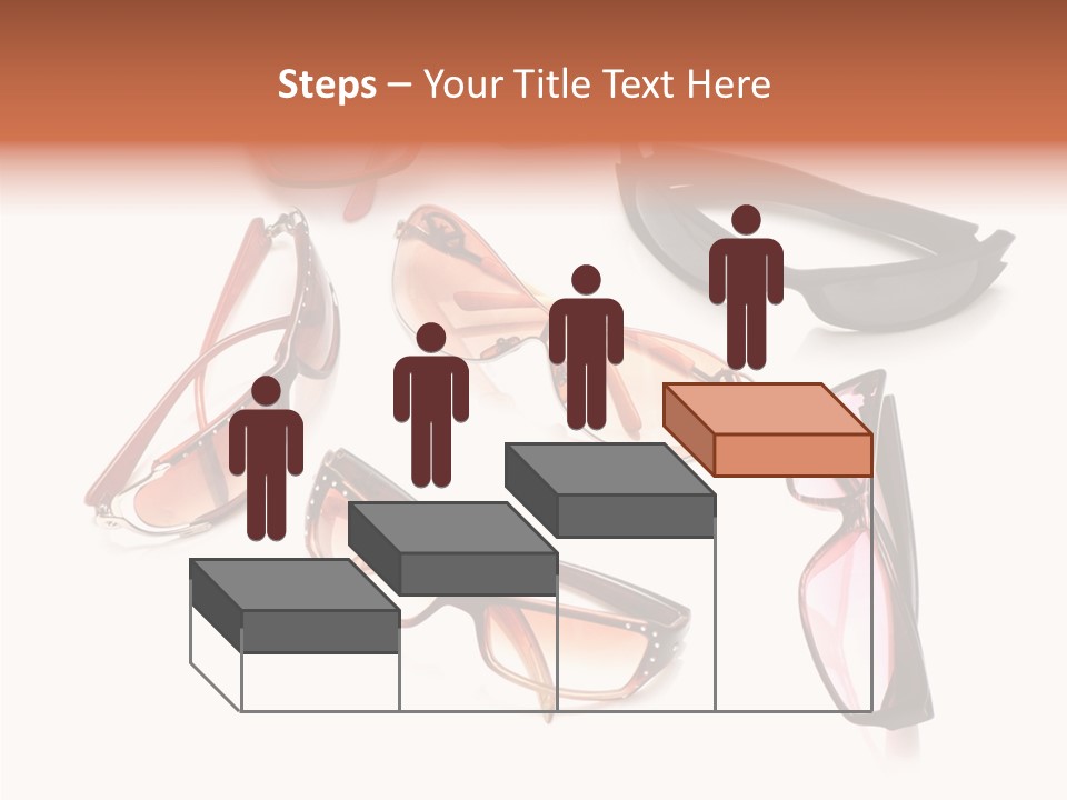 Closeup Background Eyewear PowerPoint Template