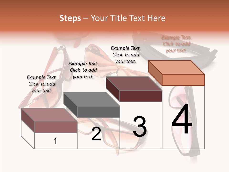 Closeup Background Eyewear PowerPoint Template