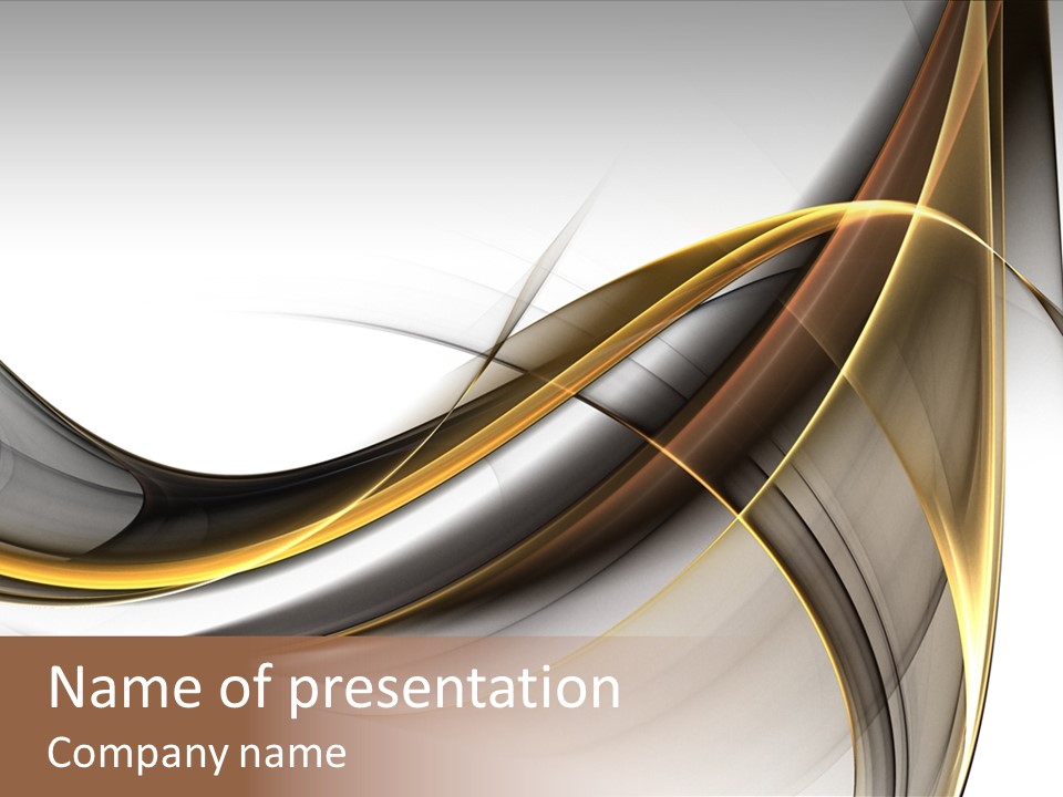 Ornate Textured Concepts PowerPoint Template