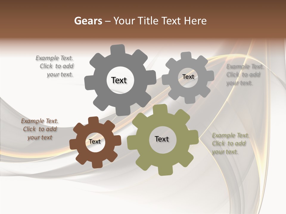 Ornate Textured Concepts PowerPoint Template