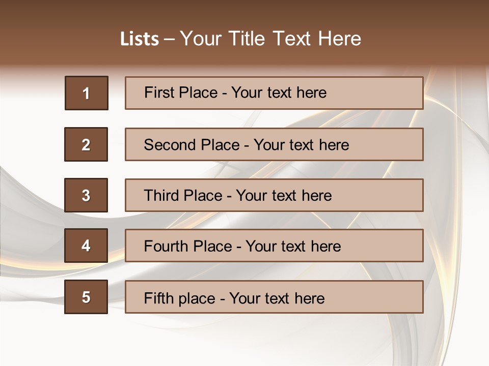 Ornate Textured Concepts PowerPoint Template