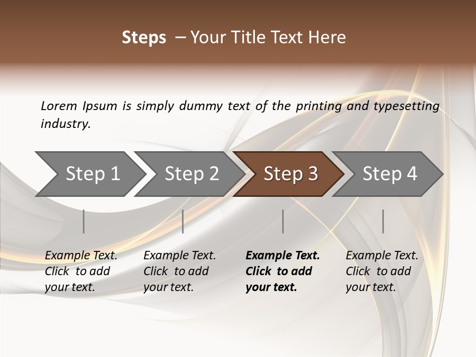 Ornate Textured Concepts PowerPoint Template
