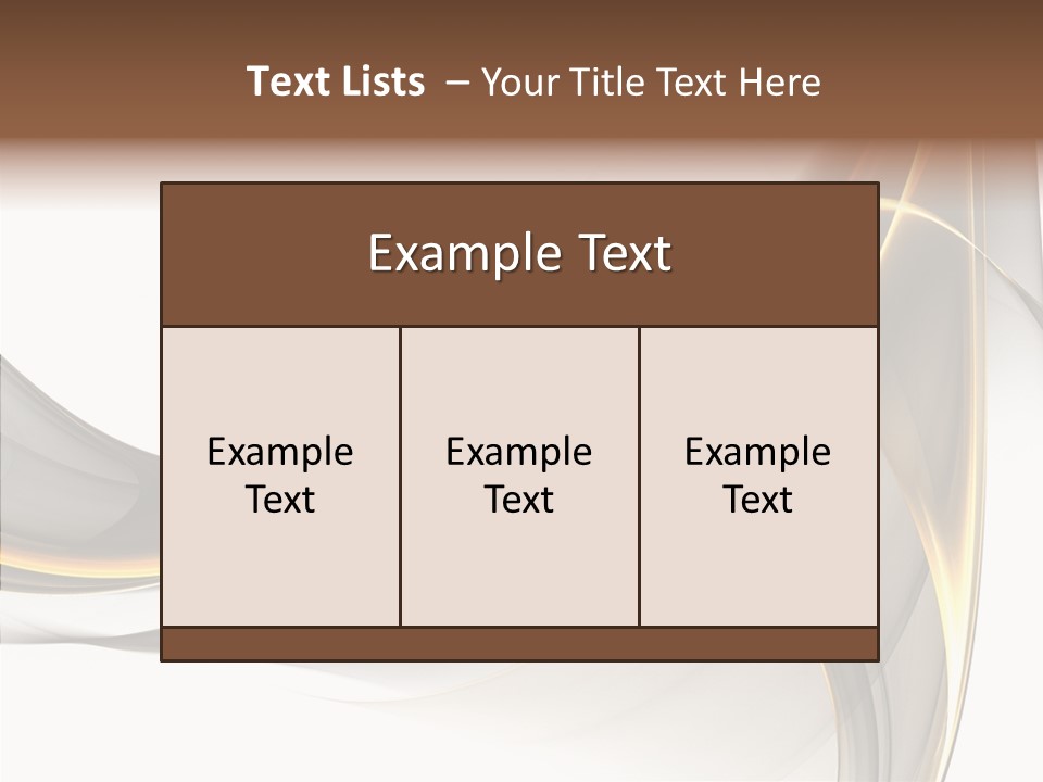 Ornate Textured Concepts PowerPoint Template