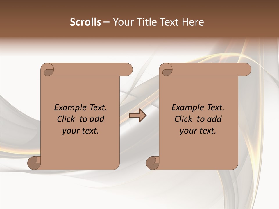 Ornate Textured Concepts PowerPoint Template