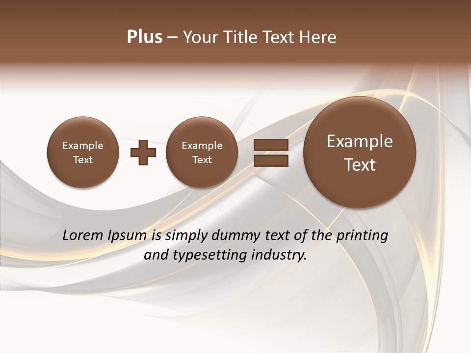 Ornate Textured Concepts PowerPoint Template