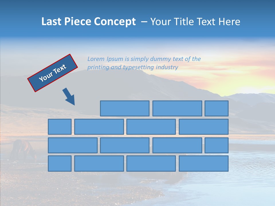 Sky View Sunrise PowerPoint Template